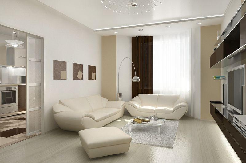 Дизайн спальни-гостиной площадью 18 кв. м: идеи меблировки, зонирования и оформления